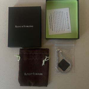 Brand new Ross-Simon’s Italian sterling silver popcorn link bracelet